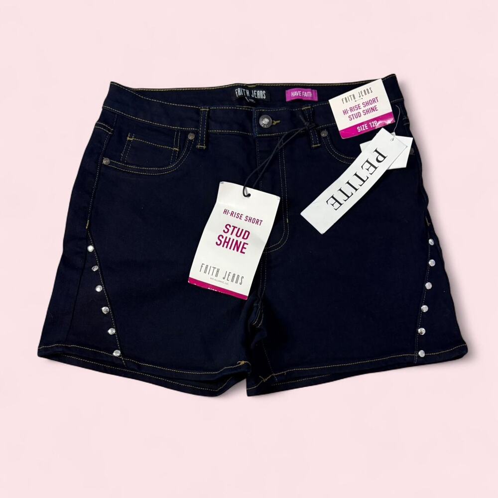 Faith jeans navy blue high rise